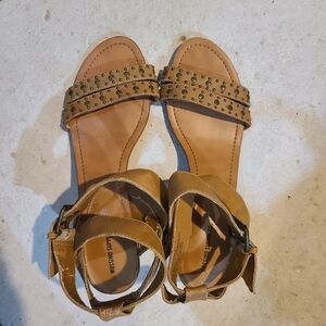 Mossimo Supply Co. Brown Studded Sandals